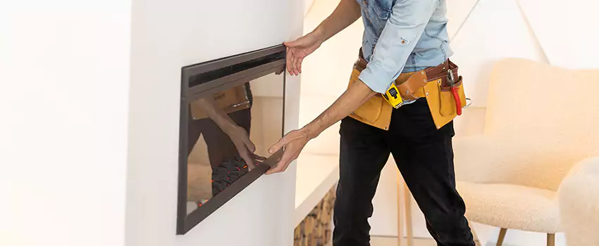 Metal Fireplace Installation in Rochester, New York