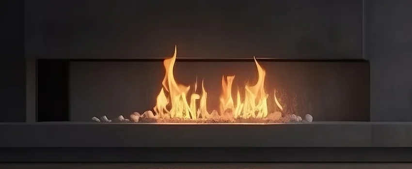 B-Vent Gas Fireplace Installation in Rochester, NY