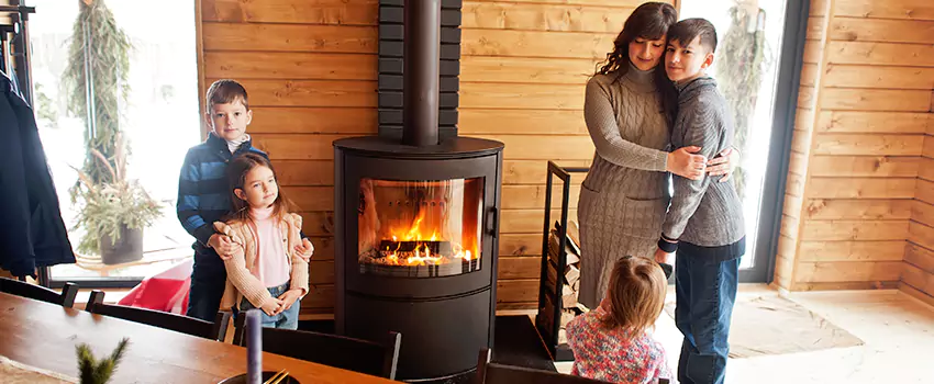 Morso Cast Iron Fireplace Insert Installation in Rochester, New York