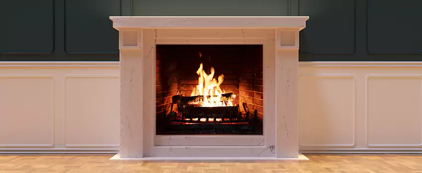 Open Flame Wood-Burning Fireplace Installation Services in Rochester, New York