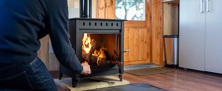 Open Hearth Wood Fireplace Installation in Rochester, NY
