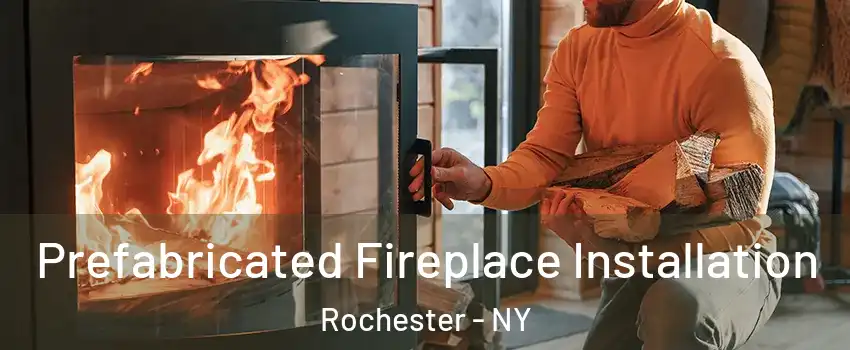  Prefabricated Fireplace Installation Rochester - NY